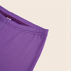 Leggings Térmicos para Mujer, Color Morado, Ecológicos, Tejido de Alta Elasticidad, para Gimnasio y Clima Frío, Servicio OEM - Product Image 4