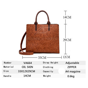 Sac à main en cuir véritable AZORES SPORTS pour femme, sac à bandoulière tendance, élégant, durable, pour usage quotidien, fermeture éclair - Product Image 5