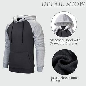 Sudaderas con Capucha para Hombre con Logotipo Personalizado al por Mayor, Sudaderas de Algodón Extra Grandes OEM, Proveedor de Sudaderas de Estilo Urbano de Alta Calidad - Product Image 3