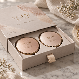 Custom SELENE Highlighter Compact Sliding Drawer Packaging Box - Product Image 4