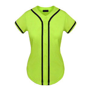 Nouvel ensemble de maillots de baseball à séchage rapide pour équipes, idéal pour les ligues amateur et les joueurs professionnels (pour femmes) - Product Image 4
