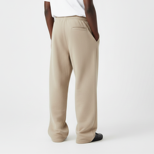 Pantalones anchos de algodón grueso de 400 g/m² para hombre, hechos a medida por OEM, con 3 bolsillos, estilo holgado, con tu propio logotipo. - Product Image 4