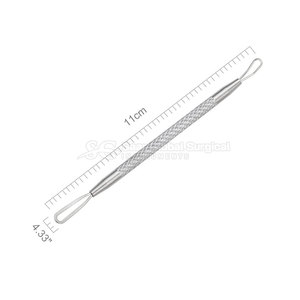 Extractor de Comedones de Alto Rendimiento, Construcción de Acero Inoxidable para el Tratamiento del Acné Facial, Duradero y Cómodo para Uso Diario - Product Image 6