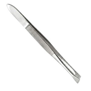 Stainless Steel Pointed Tip <b>Eyebrow</b> Tweezers Precision <b>Hair</b> <b>Removal</b> Plucker Brow Shaping Grooming Tool - Product Image 1