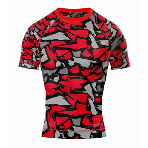 Custom Sublimation Rash Guard for <b>Men</b> Quick Dry <b>Compression</b> Sports <b>Shirt</b> - Product Image 5