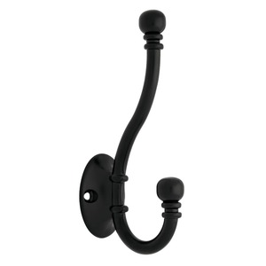 <b>Wood</b> Wall Mounted Hook <b>Rack</b> With 6 Hooks For Childrens <b>Clothing</b> Storage - Product Image 2