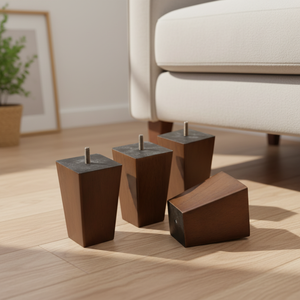 Modern Solid Wood Furniture Legs for Sofa Cabinet Dresser Ottoman Feet Replacement Wooden Legs for Home Furniture Upgrade - Product Image 1