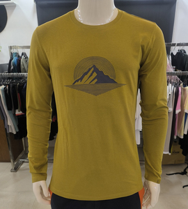 Camiseta de Hombre de Primera Calidad al por Mayor, Tejida con Hilo Teñido, 95% Algodón, 5% Viscosa, Corte Regular, Anti-Pilling, Transpirable, Informal, Manga Corta - Product Image 5