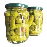 FÁBRICA DE VIETNAM Precio competitivo Calidad de muesca Suministro a granel Etiqueta privada Sabor agrio Ecovita Pepino en escabeche 720ml