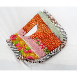 Beautiful Fashionable Bohemian Style Designer Women kantha Clutch Messenger Shoulder Bag Handmade Lightweight Large Travel Daily - Product Image 4
