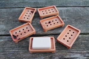 Simple Plain Wooden <b>Soap</b> Dish <b>Holder</b> Home Bathroom Products Storage Box For Best Selling Kitchen Ware Wood <b>Soap</b> <b>Holder</b> - Product Image 4