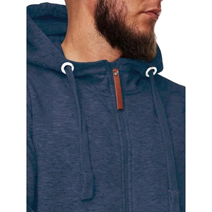 Super Quality Men's Stylish 100% Polyester <b>Hooded</b> Tracksuit Breathable Winter Clothing with Custom Logo and Drawstring Closure - Product Image 5