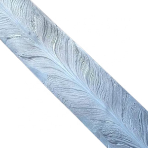 Billets droits en acier Damas à motifs, construction professionnelle durable pour le travail des métaux, 12 pouces x 2 pouces x 4 mm - Product Image 2
