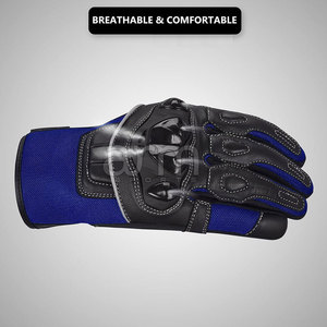 Full Finger Motorbike Gloves For Safety Protection Riding Gloves Custom Logo Design Motorbike Gloves - Product Image 4