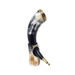 Superior Buffalo Drinking Horn Authentic Viking <b>Beer</b> Cup Handmade from Natural Ox Horn with Smooth Interior - Product Image 5
