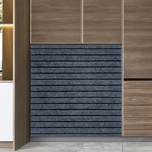 Tapete de Puerta Antideslizante de PVC de Alta Calidad, Clásico, Cuadrado, con Doble Franja, Base de PVC Delgada, para Hogar, Oficina, Hotel y Uso en Exteriores - Product Image 3