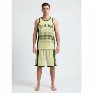 Uniforme de basket-ball personnalisé léger, dernier modèle de maillot de basket-ball, uniforme de basket-ball uni confortable - Product Image 1