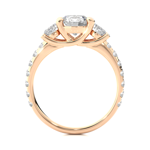 Elegante Anillo de Oro de 18K con Diamante Cultivado en Laboratorio de 2.23CT, Corte Redondo, con Certificado IGI y Claridad VS1, Joyería de Compromiso - Product Image 2