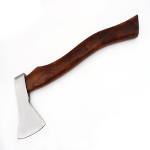 Artisan Forged D2 Hatchet Rosewood <b>Handle</b> With Leather Sheath Custom <b>Axe</b> Outdoor <b>Axe</b> - Product Image 6