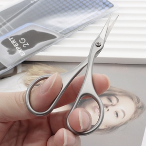 Professional Grooming <b>Kit</b> Stainless Steel Cuticle Scissors Sharp Straight <b>Nail</b> Art Eyebrow Eyelash Dry Skin Beauty New Design - Product Image 3