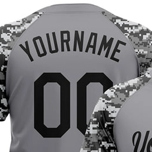 Maillot de baseball rouge unisexe pour adulte, imprimé 'Birthday 5', à manches courtes, en polyester, coupe classique, boutonné sur le devant, respirant, personnalisable pour équipe - Product Image 4