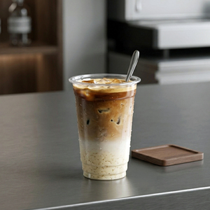 Wholesale 93 95mm PP PET <b>Plastic</b> <b>Cup</b> 12 16 20oz Disposable Beverage <b>Cups</b> with Lid - Product Image 4