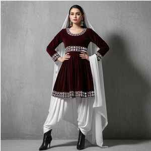 Robes afghanes vintage de haute qualité pour femmes, robes Kuchi afghanes pour femmes, robe longue, nouveau style maxi afghan - Product Image 3