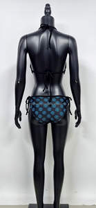 ชุดบิกินี่เอวสูงคุณภาพสูงสำหรับผู้หญิง สไตล์เรโทร ชุดว่ายน้ำสองชิ้น กระชับสัดส่วน ระบายอากาศได้ดี แห้งเร็ว ต้านเชื้อแบคทีเรีย ด้านหน้า - Product Image 3