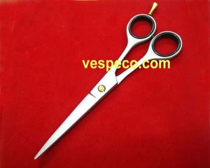 Tijeras profesionales para cortar el cabello con hoja dentada de acero inoxidable y herramienta de belleza de punta afilada - Product Image 1