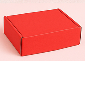 Chic Custom Logo Red Corrugated Cosmetic Mailer Box Premium <b>Paper</b> Packaging for Beauty Products Gifts and Ecommerce Shipping - Product Image 1