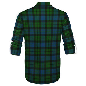 Chemise de kilt écossais traditionnel Strathallan moderne pour homme, motif tartan Jacobite authentique, à lacets - Product Image 4