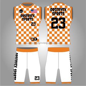 Uniformes 7V7 Más Vendidos, Uniformes Deportivos OEM ODM para Equipos, Uniformes Juveniles para Clubes, Conjuntos de Fútbol Americano con Bandera, Kits Completos Personalizados - Product Image 1