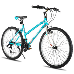 Vélo de montagne pour femmes JOYKIE BAMCBASE, 21 vitesses, cadre en acier Hi-Ten, double frein V, 85% SKD, style Devil, vélo tout-terrain pour femmes - Product Image 1