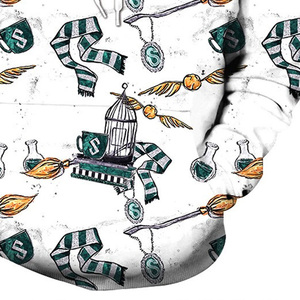 Sweat à capuche surdimensionné en sublimation, streetwear, imprimé 3D sur toute la surface, pull-over - Product Image 3