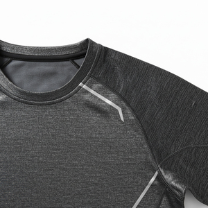 Camiseta Deportiva de Poliéster y Elastano al por Mayor, de Secado Rápido, Absorbe la Humedad, para Correr, Ropa Deportiva para Hombre, Fabricante de Ropa de Gimnasio - Product Image 5