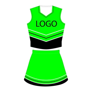 Fabricant au Pakistan, ensemble uniforme de cheerleading pour femmes, short et jupe, vente en ligne très populaire - Product Image 4