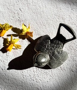 Abridor de Botellas con Forma de Pájaro, Abridor de Cerveza Metálico, Decorativo, Vintage, para Bar, Cocina y Hogar - Product Image 3