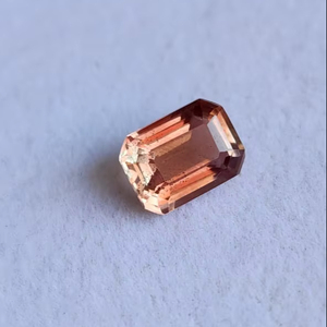 Pierre de soleil d'Oregon naturelle de qualité supérieure, couleur cuivrée orangée, forme octogonale, taille facettée pour la fabrication de bijoux, toutes formes et tailles disponibles. - Product Image 4