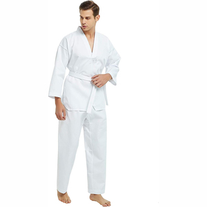 Manufacture High Quality Gi 100% Cotton Shoyorol BjjGl V2 Batch #60 Fighter Brazilian Jiu Jitsu Kimono White 440g Breathable - Product Image 4