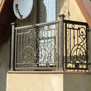 Bespoke Wrought Iron Balcony Railing Options: <b>Maximize</b> Home Safety While Showcasing Majestic Architectural Art Craftsmanship. - Product Image 4