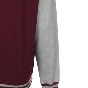 Wholesale OEM Service Premium Men’s Varsity Jacket Custom Embroidery Thick Fleece Lining Heavy Winter Casual Streetwear - Product Image 6