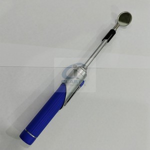 Espejo Bucal Dental de Ortodoncia Manual con Mango de Acero, Instrumento de Acero Inoxidable para Kit Dental, Sonda, Articulador, OEM CE - Product Image 3