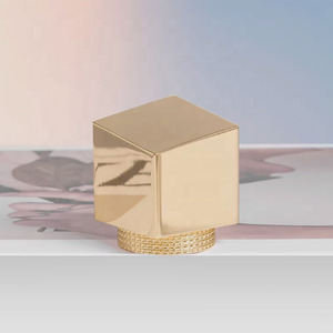 Penutup kepala Parfum mewah botol persegi penutup parfum Aloi seng Oval kristal Crestyl kristal dalam baru - Product Image 4