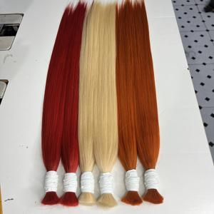 Nouvel arrivage de cheveux vietnamiens bruts à cuticule alignée Double tissage Extensions de cheveux humains droits et vierges en vrac - Product Image 6