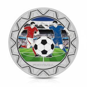 Regalos de Recuerdo para Deportes de Equipo, Moneda Conmemorativa de Fútbol con Mascota, Chapada en Oro, de Zinc, con Impresión UV Personalizada - Product Image 4