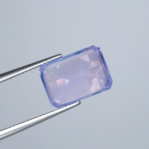 Natural Lavender Quartz Emerald Cut Loose Gemstone <b>Light</b> Purple Faceted Stone For Jewelry Making Wholesale Supplier - Product Image 2