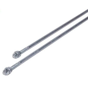 Boulons de fixation pour aciers de construction, tiges filetées à double extrémité galvanisées à chaud pour l'approvisionnement industriel - Product Image 1