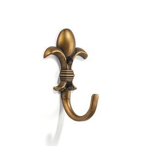 Decorative Brass <b>Wall</b> Hooks Stylish Utility Rack For Bathroom Entryway Kitchen Bedroom Hanging Storage Organizer Accessories - Product Image 1