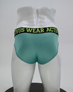Caleçons Bikini Homme Taille Basse avec Poche de Maintien et Contour, Sous-vêtements Extensibles, Ceinture Personnalisable avec Logo, Marque Privée, Vente en Gros - Product Image 3