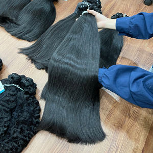 ผมตรงธรรมชาติแบบดับเบิ้ลดรอน ผมแท้เวียดนาม 100% สีธรรมชาติ แบบเวฟท์ มีสินค้าจำนวนมาก สามารถฟอกสีเป็นบลอนด์ได้ - Product Image 5